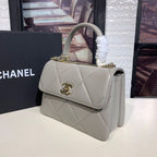 CHL - Trendy CHL - Maxi Top Handle Bag Grey For Women 9.8in/25LO