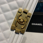 CHL - Small Boy Handbag White For Women Bags, Shoulder And Crossbody Bags 7.8in/20LO A67085