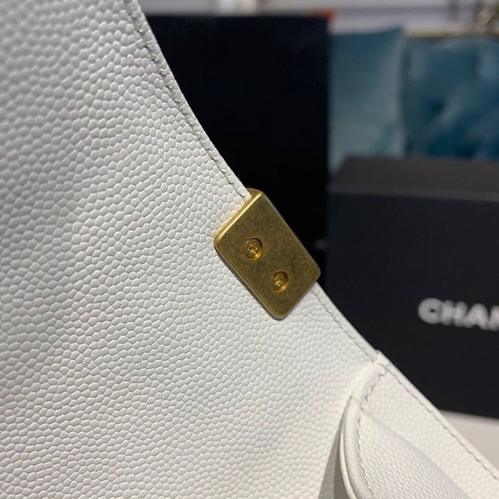 CHL - Small Boy Handbag White For Women Bags, Shoulder And Crossbody Bags 7.8in/20LO A67085