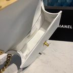 CHL - Small Boy Handbag White For Women Bags, Shoulder And Crossbody Bags 7.8in/20LO A67085