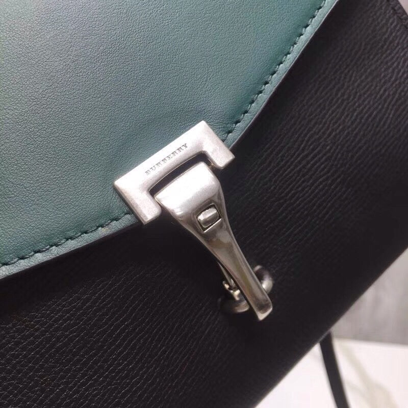 B-Berry - BB  Small Macken Colorblock Crossbody Black/Green Bag For Women, Bags 9.5in/24LO