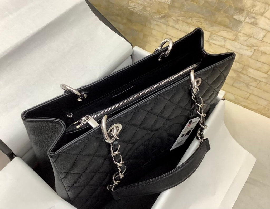 CHL -  Classic Tote Bag SilLusso Official - Hardware Black For Women 13.3in/34LO