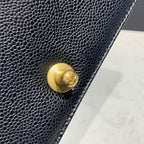 CHL -  Boy Handbag Gold Toned Hardware Black For Women Bags, Shoulder And Crossbody Bags 9.8in/25LO A67086