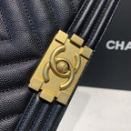 CHL -  Boy HandBag Black For Women Bags, Shoulder And Crossbody Bags 9.8in/25LO A67086