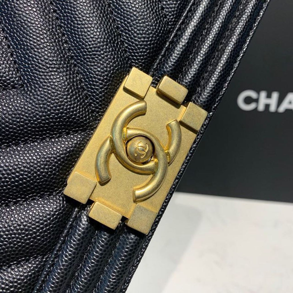 CHL -  Boy HandBag Black For Women Bags, Shoulder And Crossbody Bags 9.8in/25LO A67086