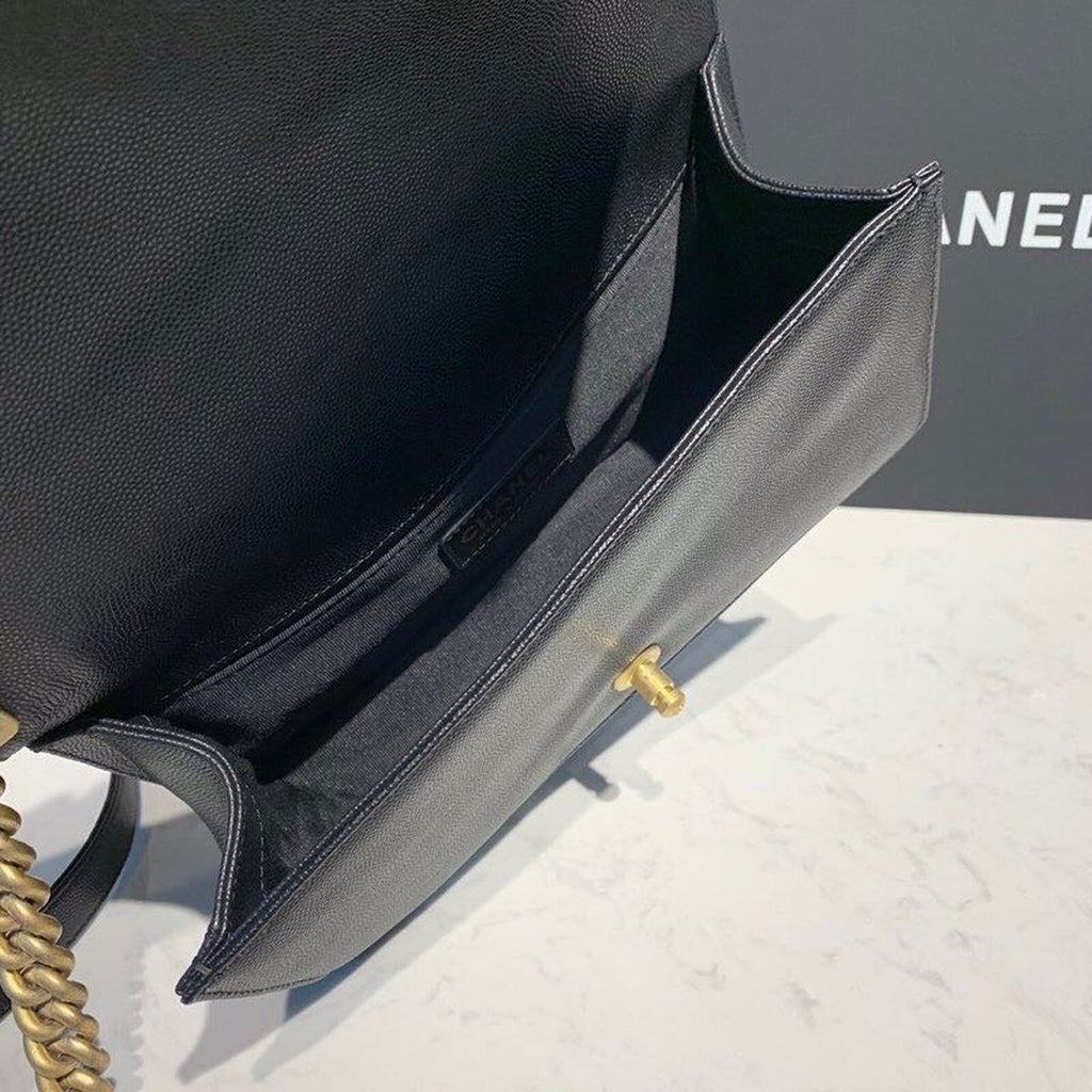 CHL -  Boy HandBag Black For Women Bags, Shoulder And Crossbody Bags 9.8in/25LO A67086