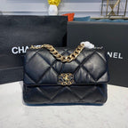 CHL -  19 HandBag Black For Women 11.8in/30LO