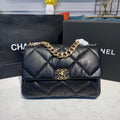 CHL -  19 HandBag Black For Women 11.8in/30LO