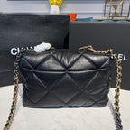 CHL -  19 HandBag Black For Women 11.8in/30LO