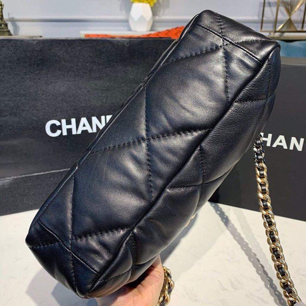 CHL -  19 HandBag Black For Women 11.8in/30LO