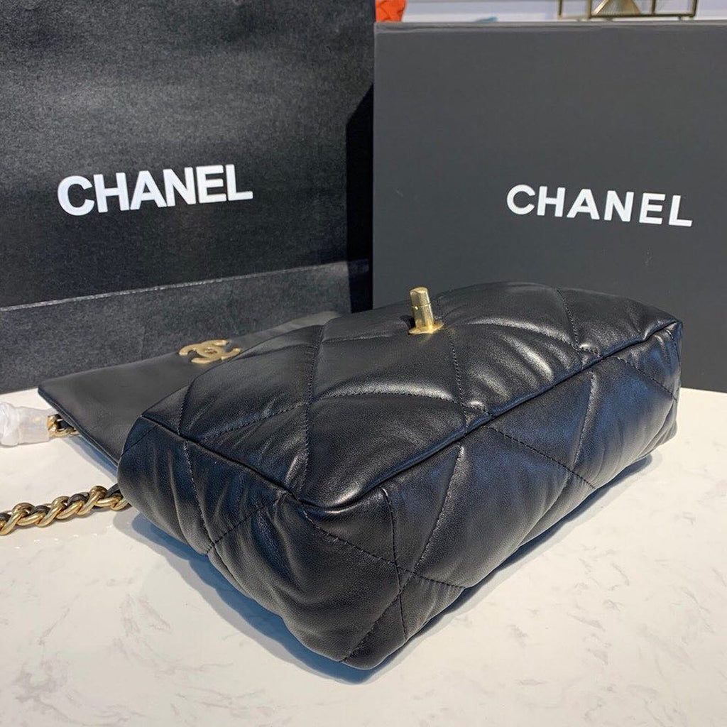CHL -  19 HandBag Black For Women 11.8in/30LO