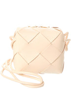 B V  - Cassette Mini Intrecciato Leather Camera Bag