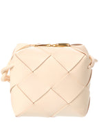B V  - Cassette Mini Intrecciato Leather Camera Bag
