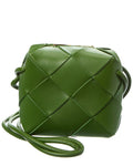 B V  - Cassette Mini Intrecciato Leather Camera Bag