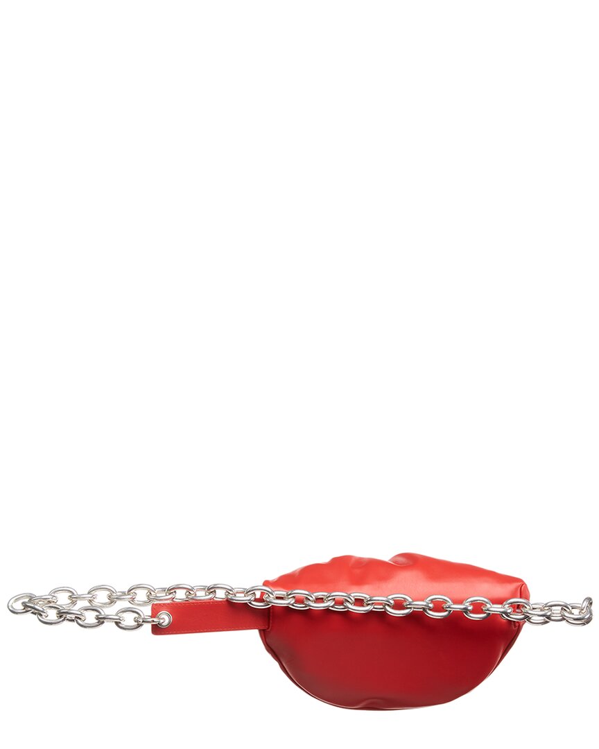B V  - The Belt Chain Leather Pouch