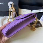 CHL - Phone Holder Purple Bag For Women 15LO/6in