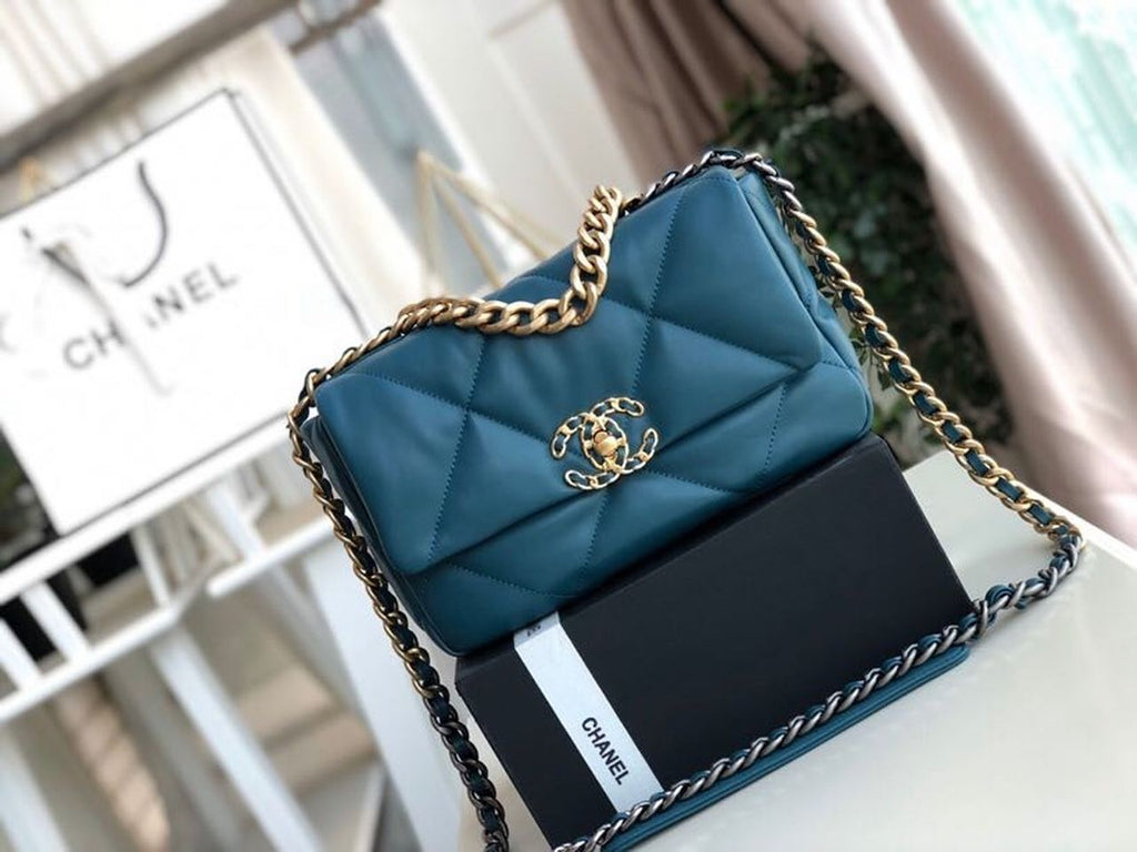 CHL -  19 Handbag Teal For Women Bags, Shoulder And Crossbody Bags 10.2in/26LO AS1160