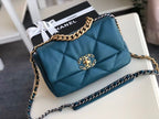 CHL -  19 Handbag Teal For Women Bags, Shoulder And Crossbody Bags 10.2in/26LO AS1160