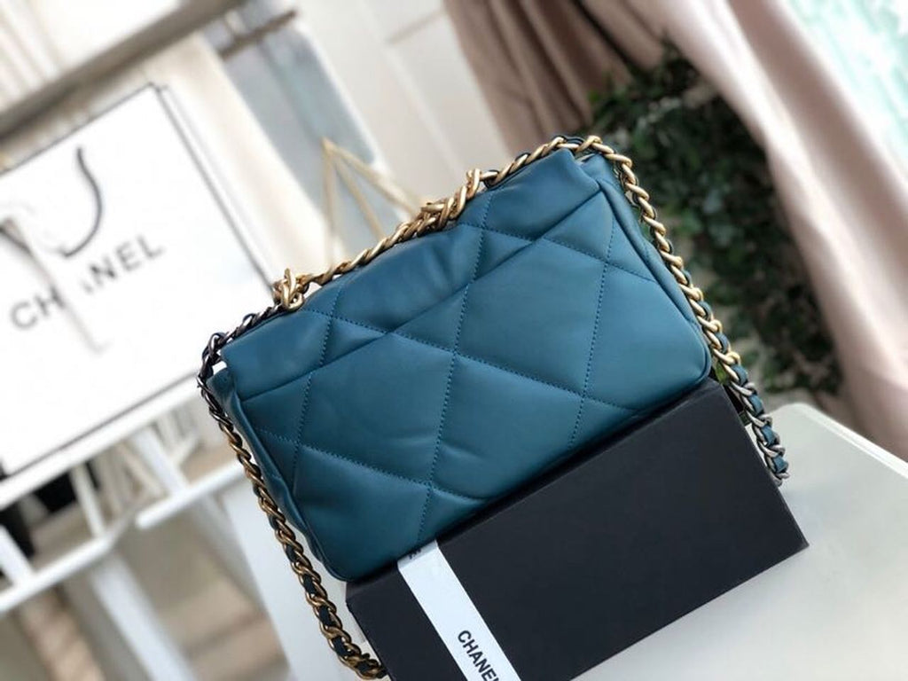 CHL -  19 Handbag Teal For Women Bags, Shoulder And Crossbody Bags 10.2in/26LO AS1160