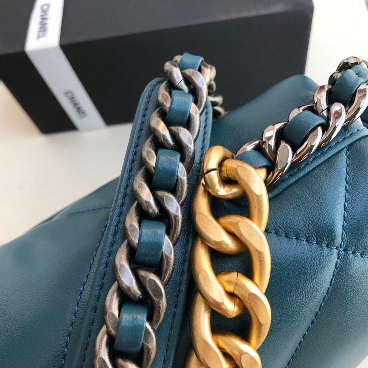 CHL -  19 Large Handbag Teal For Women Bags, Shoulder And Crossbody Bags 11.8in/30LO AS1161