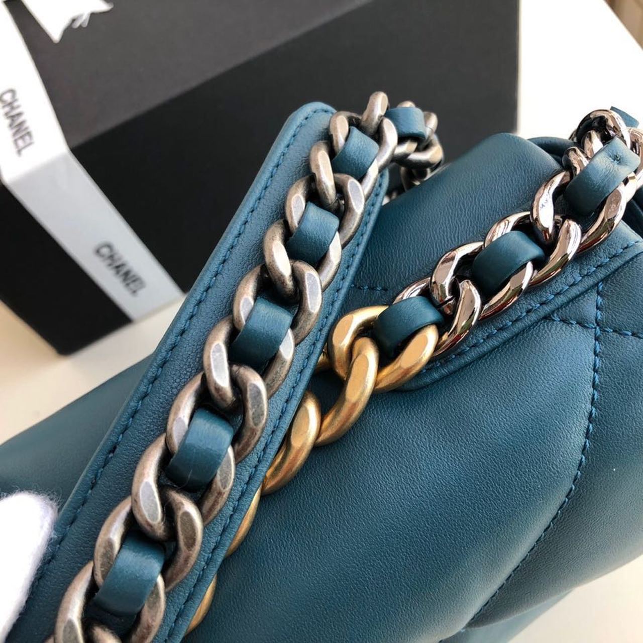 CHL -  19 Large Handbag Teal For Women Bags, Shoulder And Crossbody Bags 11.8in/30LO AS1161