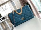 CHL -  19 Maxi Handbag Teal For Women Bags, Shoulder And Crossbody Bags 14in/36LO AS1162