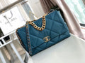 CHL -  19 Maxi Handbag Teal For Women Bags, Shoulder And Crossbody Bags 14in/36LO AS1162