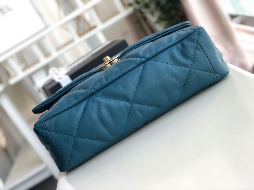 CHL -  19 Maxi Handbag Teal For Women Bags, Shoulder And Crossbody Bags 14in/36LO AS1162