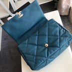 CHL -  19 Maxi Handbag Teal For Women Bags, Shoulder And Crossbody Bags 14in/36LO AS1162