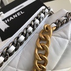 CHL -  19 HandBag White For Women 11.8in/30LO