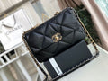 CHL -  19 HandBag Black For Women 11.8in/30LO