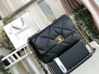 CHL -  19 HandBag Black For Women 11.8in/30LO