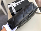 CHL -  19 HandBag Black For Women 11.8in/30LO