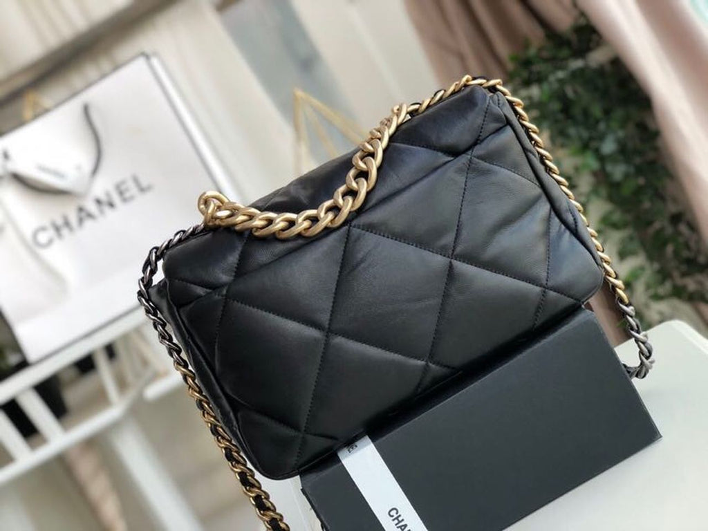 CHL -  19 HandBag Black For Women 11.8in/30LO