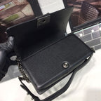 CHL -  Boy Handbag SilLusso Official - Hardware Black For Women Handbags, Shoulder And Crossbody Bags 9.8in/25LO A67086