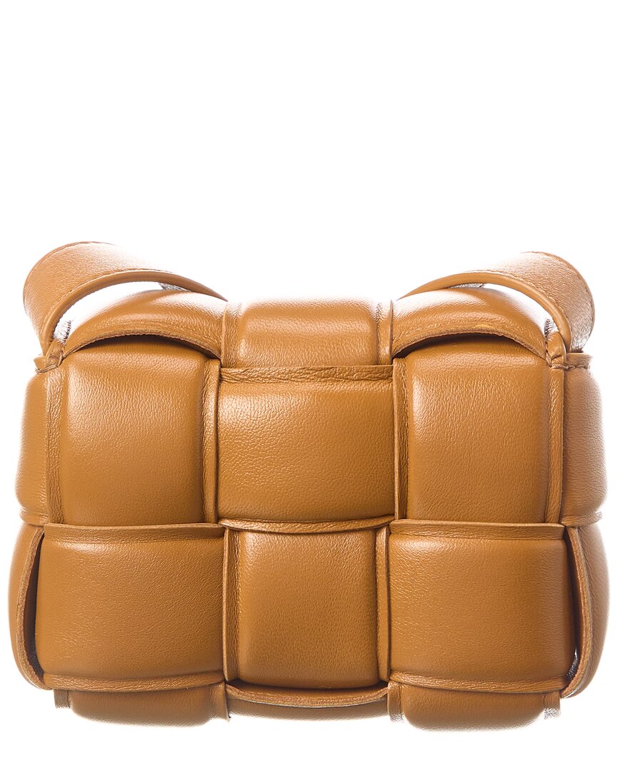 B V  - Candy Padded Cassette Leather Shoulder Bag