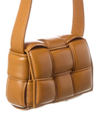 B V  - Candy Padded Cassette Leather Shoulder Bag