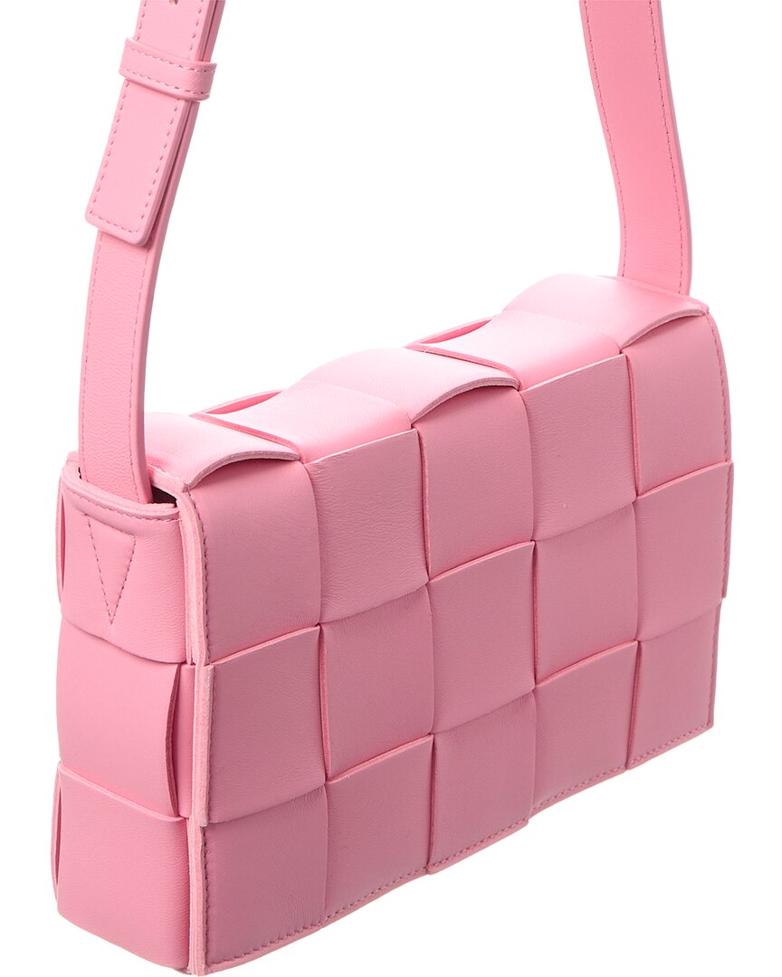 B V  - Cassette Maxi Intrecciato Leather Crossbody