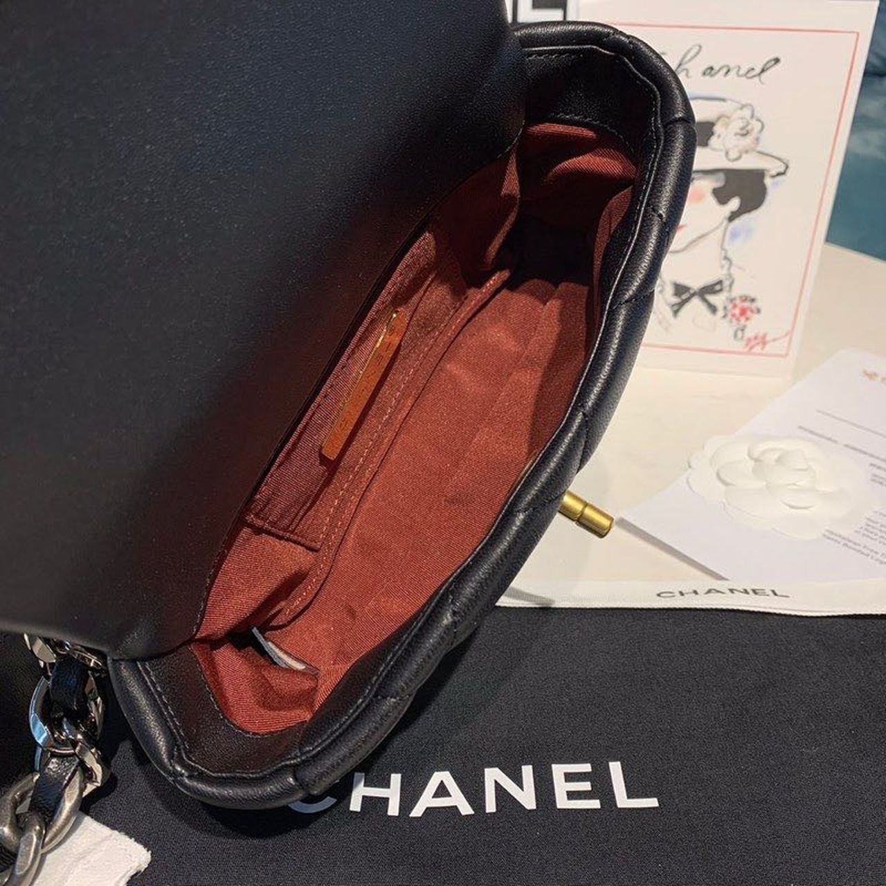 CHL -  19 Waist Bag Black For Women Bags 7.8in/20LO AS1163