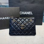 CHL - Small Double Case Bag With Strap Black For Women Bags, Shoulder And Crossbody Bags 9in/23LO AP1074