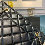 CHL - Small Double Case Bag With Strap Black For Women Bags, Shoulder And Crossbody Bags 9in/23LO AP1074