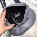 BLN-Ciaga Sling Bag In Gray, For Women,  Bags 9.1in/23LO