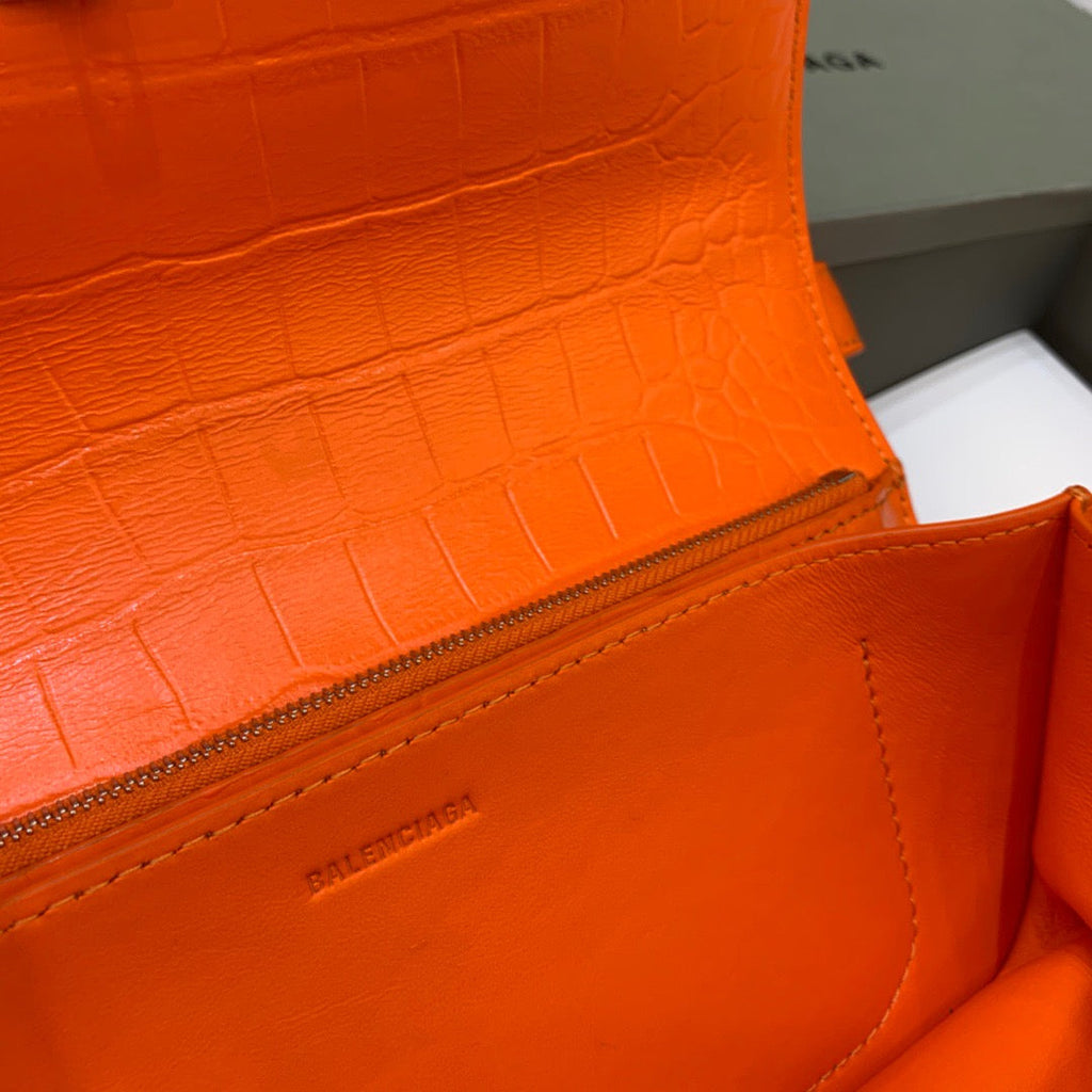 BLN-Ciaga Gossip Small Shoulder Bag Orange, For Women,  Bags 9.1in/23LO