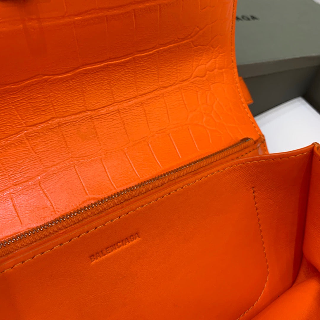 BLN-Ciaga Gossip Small Shoulder Bag Orange, For Women,  Bags 9.1in/23LO