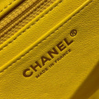 CHL - Mini Flap Bag Yellow For Women Bags, Shoulder And Crossbody Bags 6.7in/17LO A35200