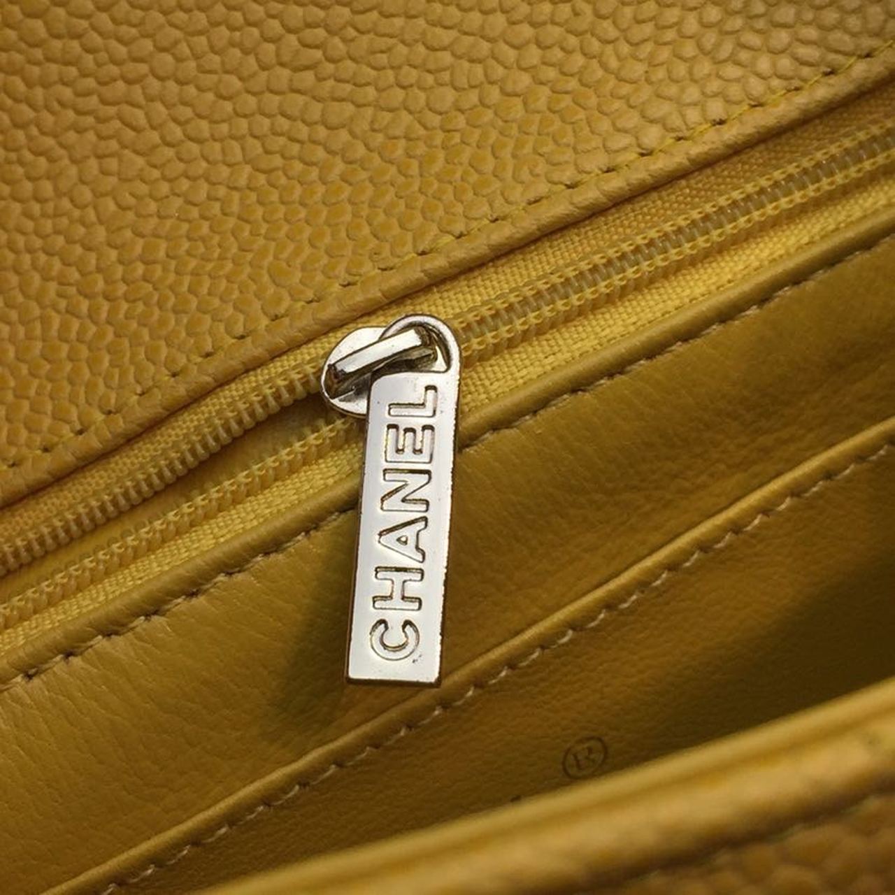 CHL - Mini Flap Bag Caviar Yellow For Women Bags, Shoulder And Crossbody Bags 6.7in/17LO A35200