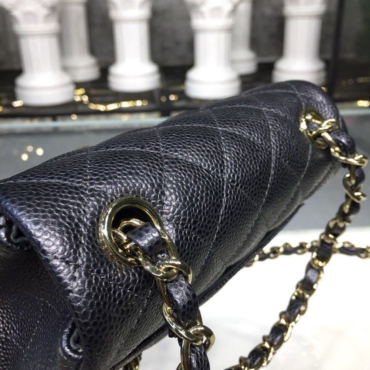 CHL - Mini Flap Bag Caviar Black For Women Bags, Shoulder And Crossbody Bags 6.7in/17LO A35200