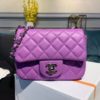 CHL - Mini Flap Bag Purple For Women Bags, Shoulder And Crossbody Bags 6.7in/17LO A35200