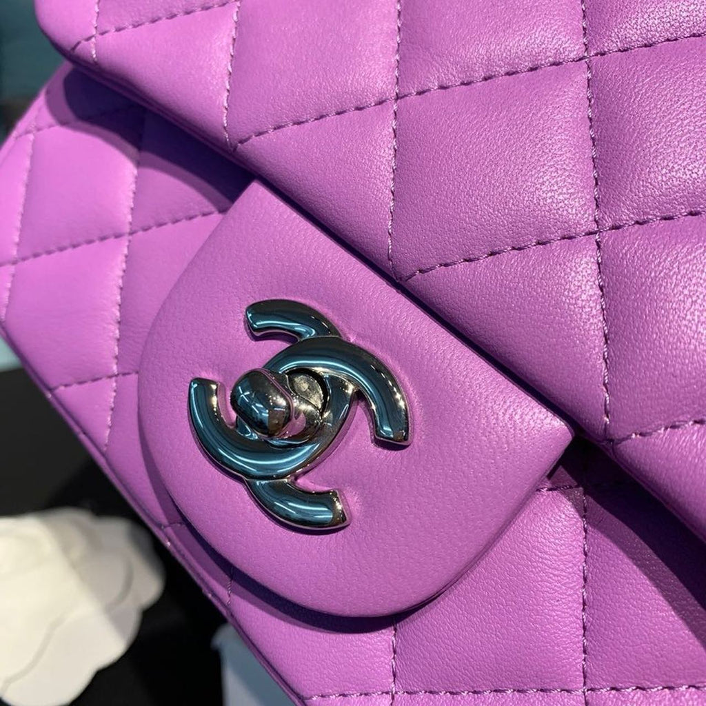 CHL - Mini Flap Bag Purple For Women Bags, Shoulder And Crossbody Bags 6.7in/17LO A35200