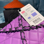 CHL - Mini Flap Bag Purple For Women Bags, Shoulder And Crossbody Bags 6.7in/17LO A35200